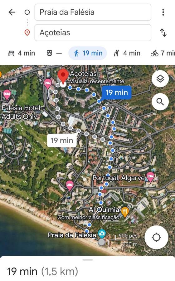 Casinha Nas Acoteias Apartment Olhos de Agua  Bagian luar foto